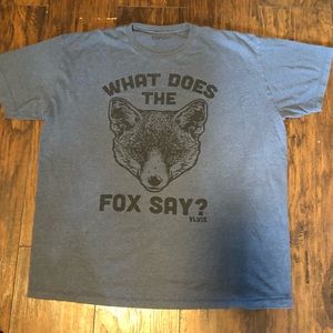 What Does The Fox Say? Shirt Size 2XL